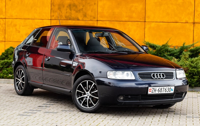 Audi A3 cena 14900 przebieg: 215000, rok produkcji 2003 z Kietrz małe 379